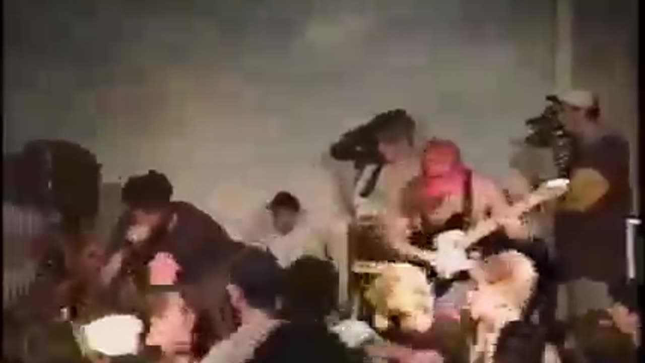 rage against the machine, killing in the name. 9 months before their day view.