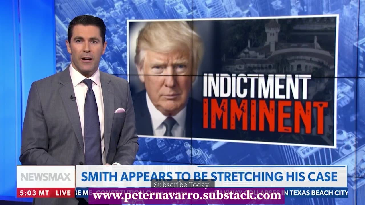 Navarro and Newsmax's Rob Schmitt on the Trump Indictment