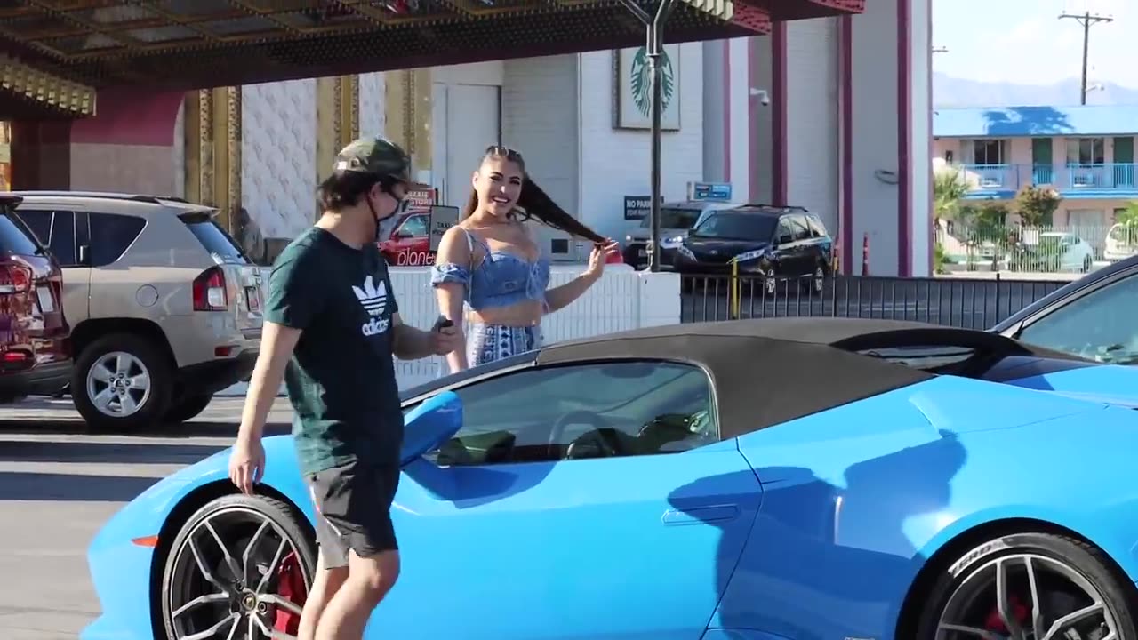 LAMBORGHINI GOLD DIGGER PRANK__