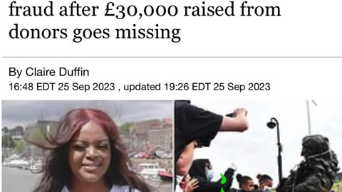 NewsFlash - Another Black Lives Don’t Matter ring leader committed fraud— Shocker!