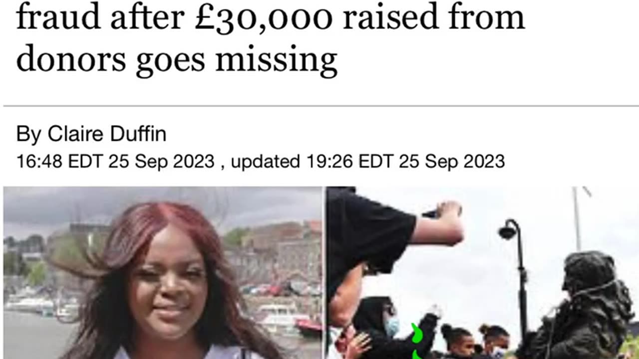 NewsFlash - Another Black Lives Don’t Matter ring leader committed fraud— Shocker!