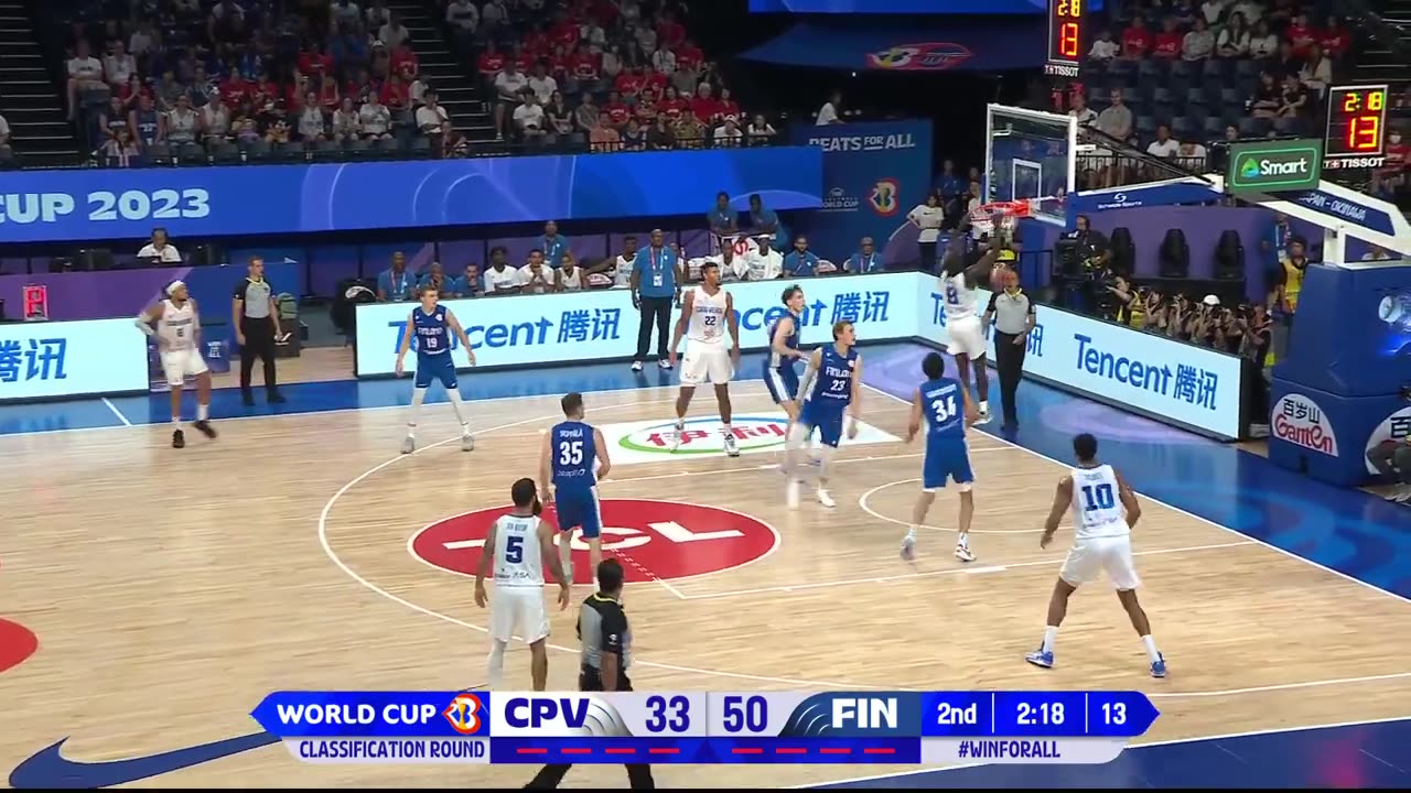 Cape Verde 🇬🇷 vs Finland 🇳🇿 - J9 Highlights - FIBA Basketball World Cup 2023