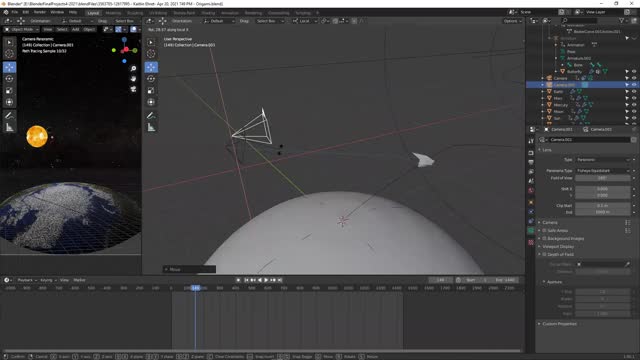 Blender Camera Rig 4 Fisheye 4-30-21