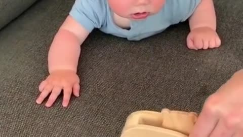 Funny Confusing baby - Cute video Tiktok #40 #shorts