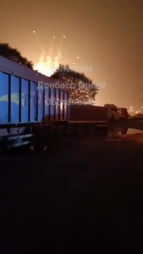 Russian Geran hit the Ukrainian ports of Reni and Izmail in the Odessa region