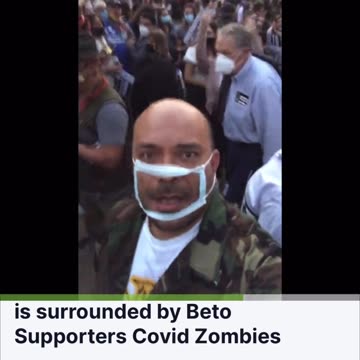 Throw back Thursday Oct 2022 I crashed the beta boy Beto ORourke communist event.