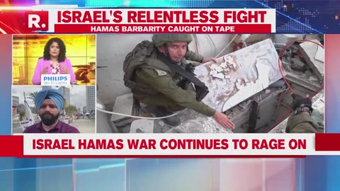Israel -Hamas war IDF Shows the Tunnel Duy By Hamas Terrorists used Infiltrate Into Gaza