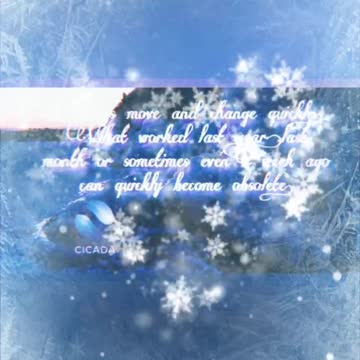 Things change overnight