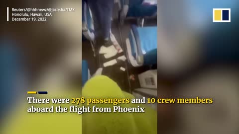 Severe turbulence on Hawaiian Airlines flight leaves dozens of passengers injured,