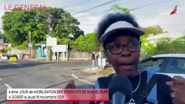 GUADELOUPE - Nouvelle journée de mobilisation