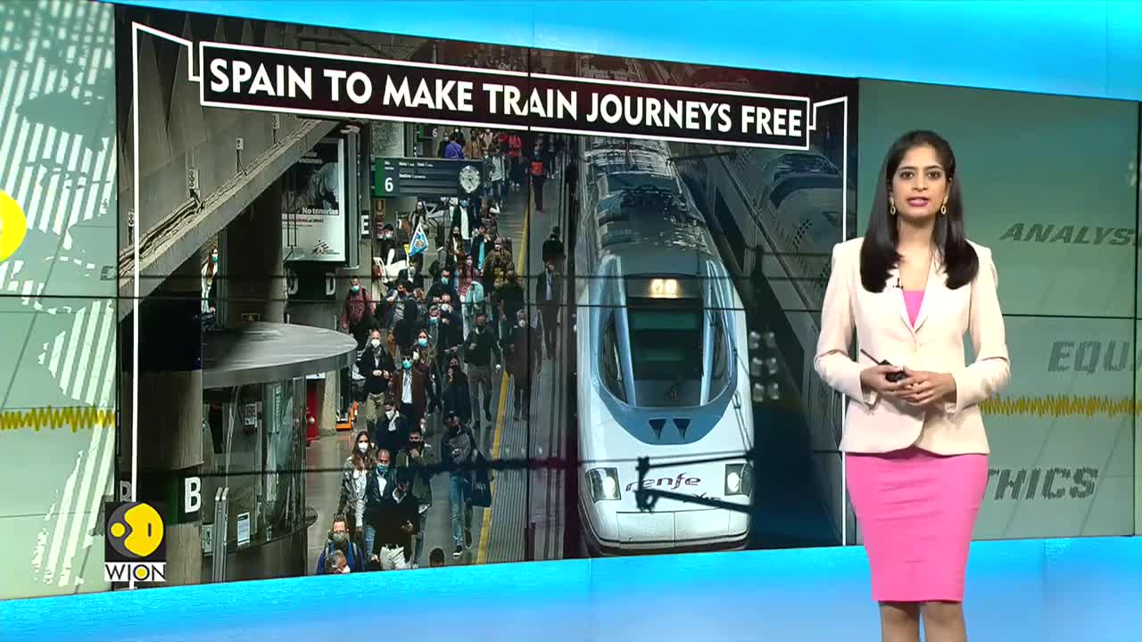 WION Fineprint: Spain government makes train journey free of cost | Latest English News | WION