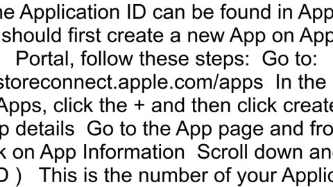 where can I find 39Application ID39 in Xcode