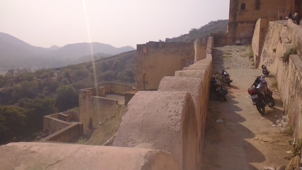 Beautiful view of nature from the fort.