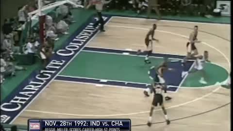 1992-11-28 Indiana Pacers vs Charlotte Hornets