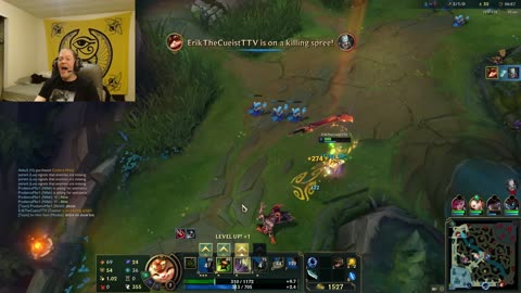 A very satisfying kill with Teemo (league of legends)
