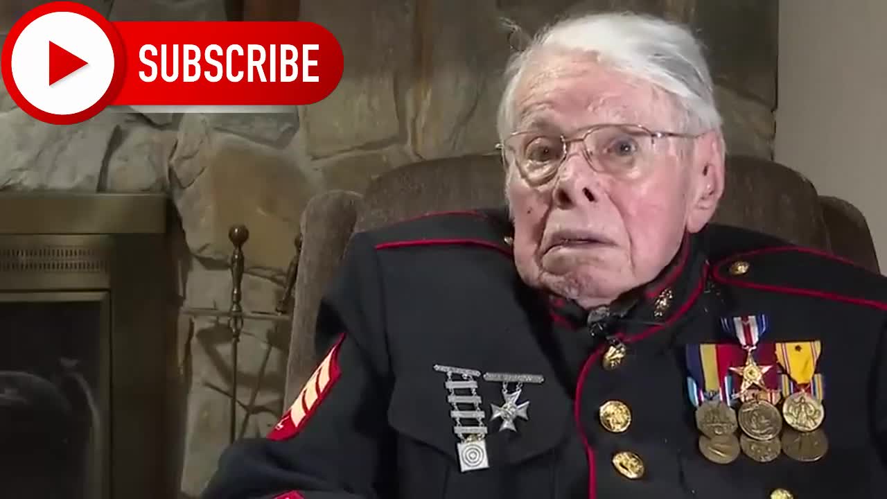 Heart-wrenching: 100 year old veteran breaks down, cries for America