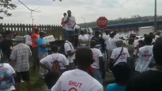 Protest at Engen Refinery in Wentworth_9122020