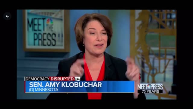 SEN Amy Klobuchar calls for more censorship