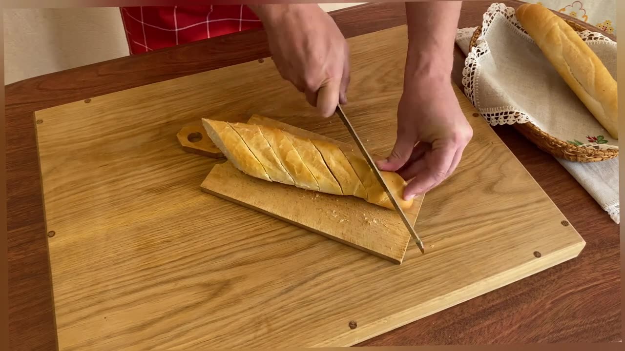 French baguette with mayonnaise and egg | beerenrezepte