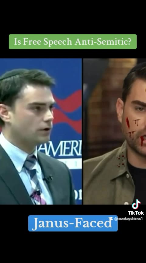 Right Wing Ben Shapiro Bitch-Slaps Zionist Ben Shapiro