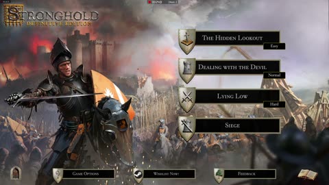 Stronghold Definitive Edtion Demo #1 The Hidden Lookout