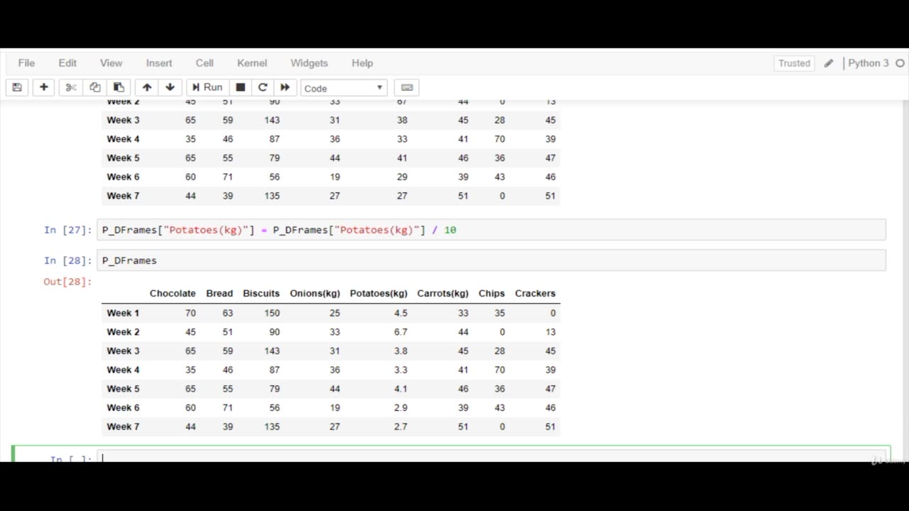 Python Full Course - Chapter 8 - 3. Data Frame Attributes and Methods Part – III