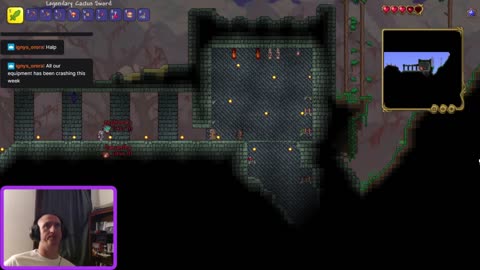 Terraria with Ahalfdeadfish Part 1