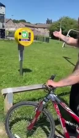 Uk, we are now seeing Defibrillators on children’s parks,