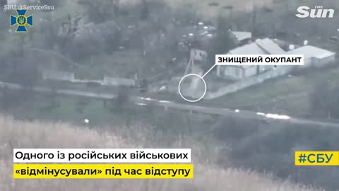 Ukrainian Special forces destroyed a Russian T-80 Tank