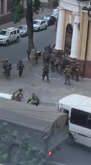 Wagner is reportedly in the process of taking key areas in Rostov-on-Don