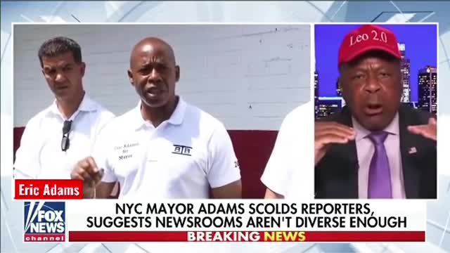 Leo Terrell destroys Eric Adams for ‘playing the race card’
