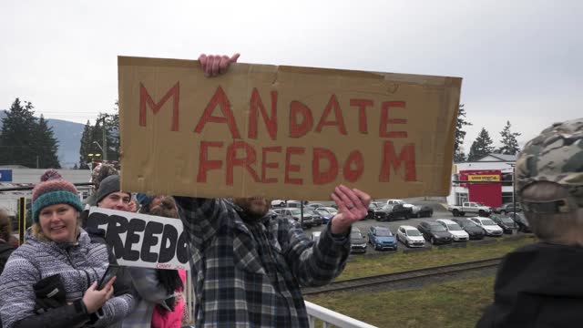 Vancouver Island Freedom Convoy - January 29, 2022