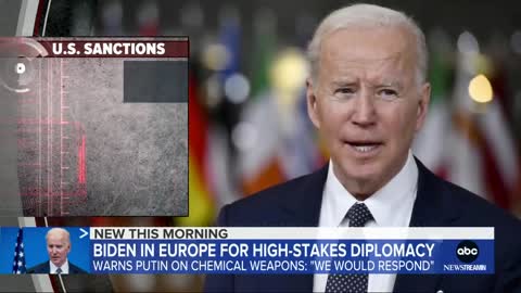 Biden says NATO ‘would respond’ if Russia uses chemical weapons l GMA