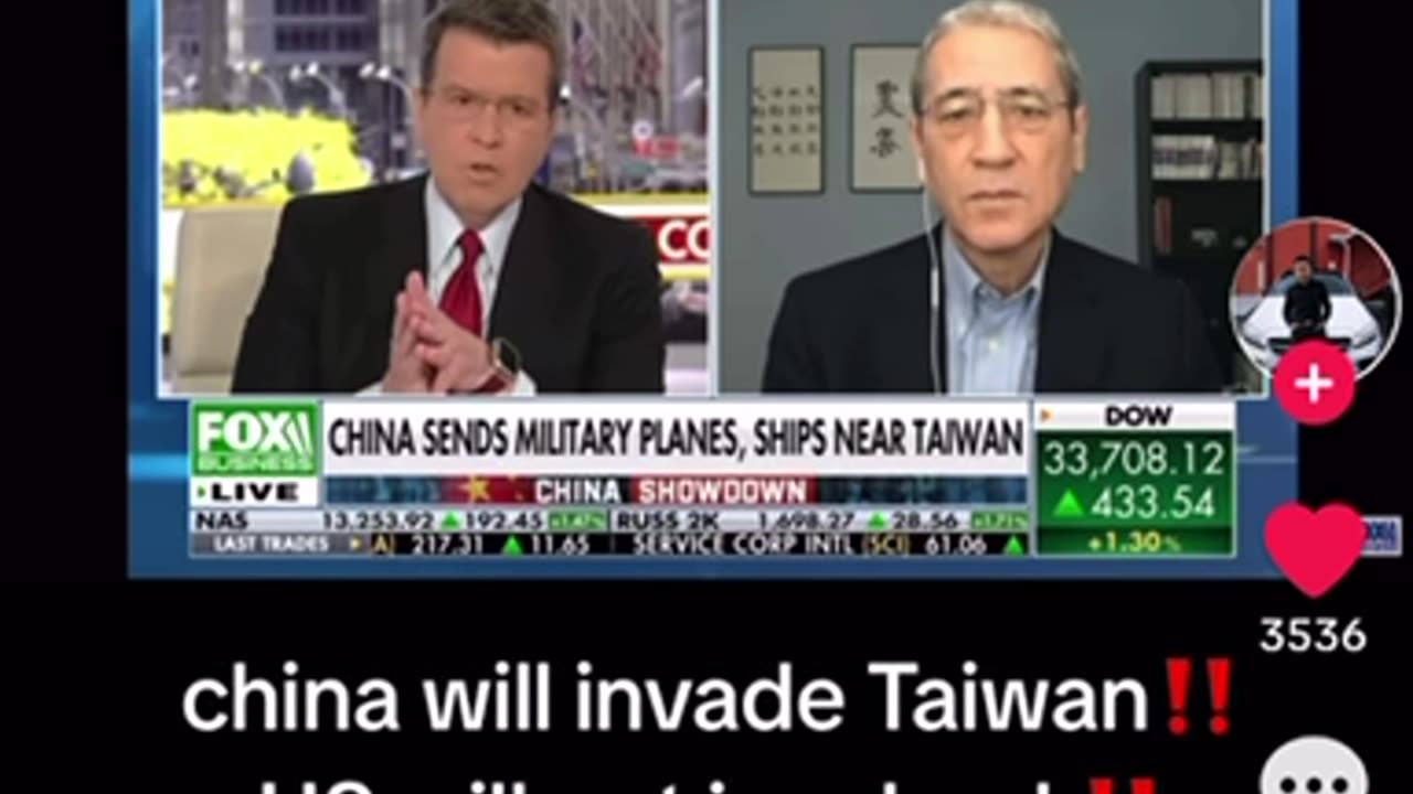 Fox News WW3 China Taiwan escalation - Wag the Dog!!!