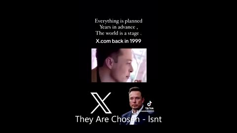 HAND PICKED: Elon Musk 1999 DREAMS OF "X" TAKING OVER THE WORLD