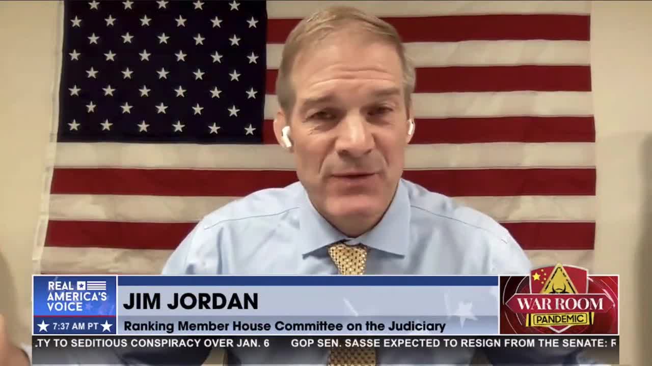 Rep. Jim Jordan Sounds Off on Biden's Abuse of the Department of Justice