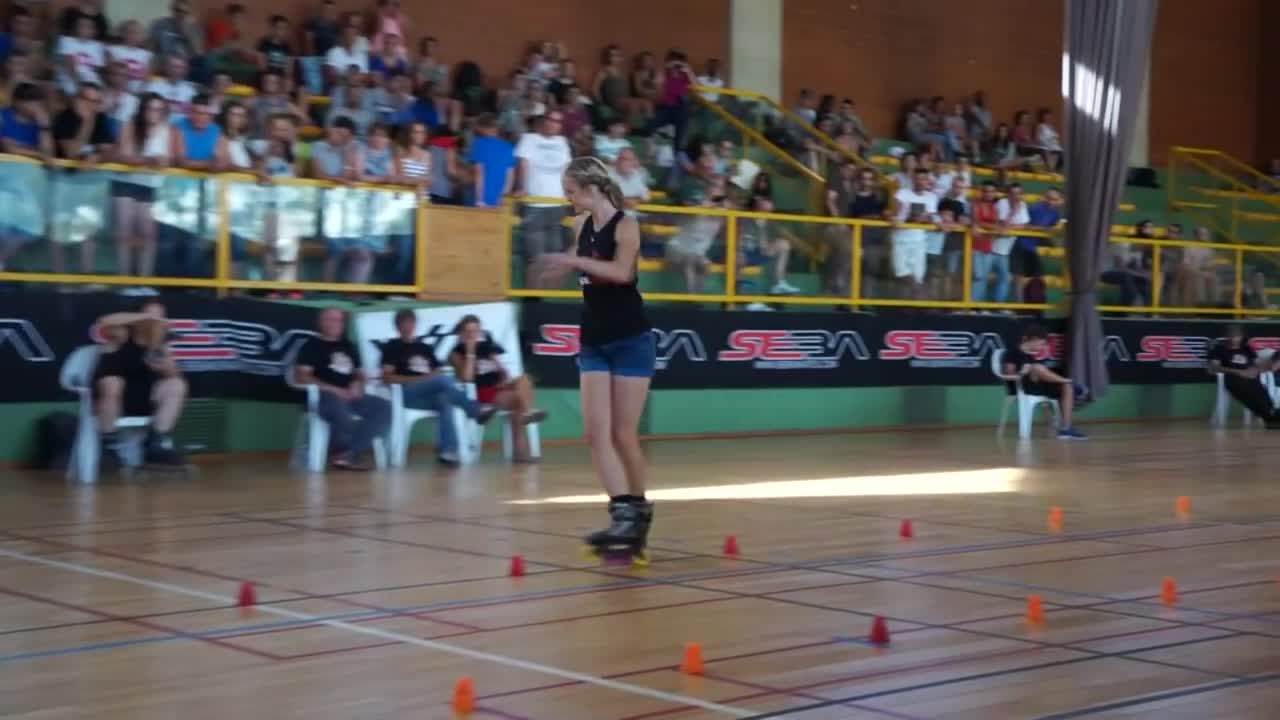 When The Music Starts, This Girl Becomes A Skating Champ