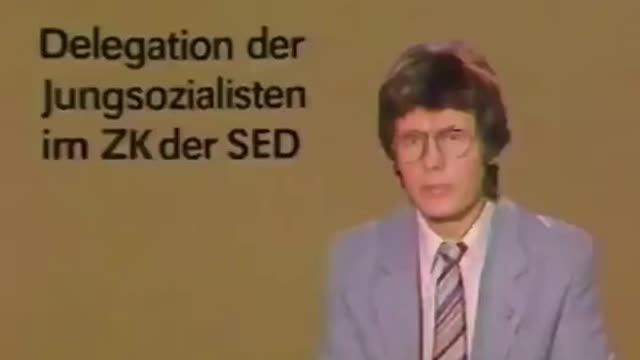 Scholz bei Egon Krenz DDR