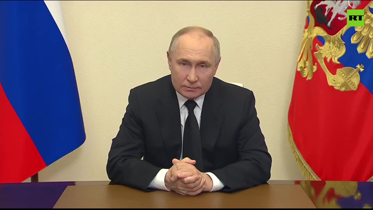 We will identify everyone behind this attack, and they will pay – Putin