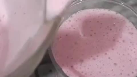 strawberry milk shake | easy and quick recipe | by fiza farrukh