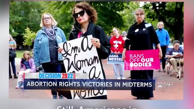 Major wins for abortion rights supporters on Election Day 2