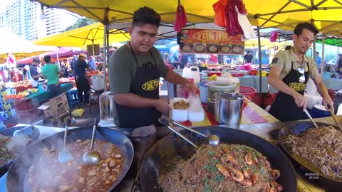 Malaysia Street Food 40 D Bang Food Pasar Malam Jelatek KL YDXJ0319