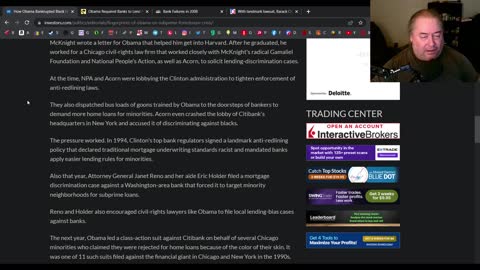 Obama caused the great recession