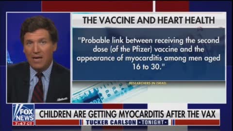 Tucker Carlson Interviews Mother Whose Son Suffered Myocarditis After Covid Shot