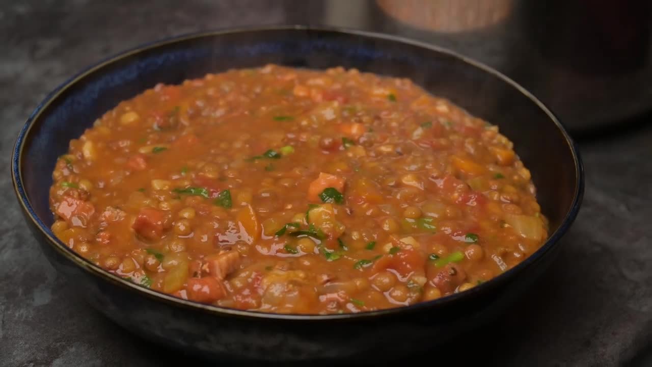 Instant Pot Leftover Ham and Lentil Soup