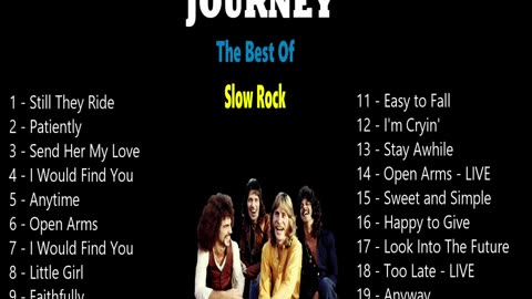 JOURNEY - SLOW ROCK - THE BEST OF