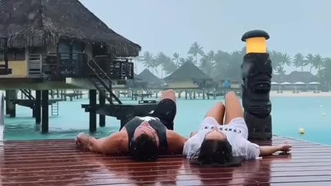 Warming occasion drenched in cold rain 🌨️