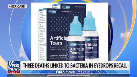 DR. JAMES KELLY I OPTOMETRIST FOX NEWS CONTAMINATED EYEDROPS FOUND IN 16 DIFFERENT STATES