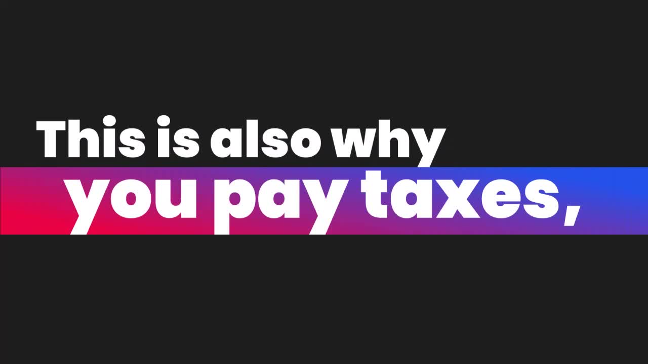 You Pay Taxes