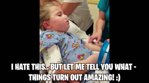 Little girl goes to heaven while her parents are watching